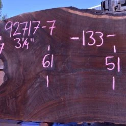 Goby Walnut Green Slabs 092717-07 Oregon Black Walnut Slab