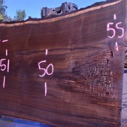 Goby Walnut Green Slabs 092717-07 Oregon Black Walnut Slab