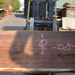 Goby Walnut Oregon Black Walnut Slab 093020-04 Green Slabs