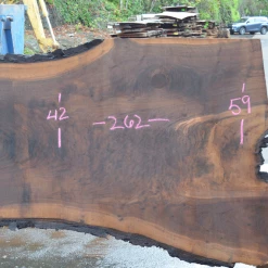 Goby Walnut Green Slabs Oregon Black Walnut Slab 101220-07