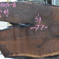 Goby Walnut Green Slabs Oregon Black Walnut Slab 101515-08