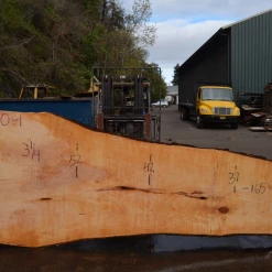 Goby Walnut Products Big Leaf Maple Slab 101720-01