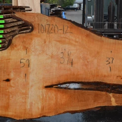 Goby Walnut Products Green Slabs Big Leaf Maple Slab 101720-12