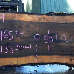 Goby Walnut Green Slabs Oregon Black Walnut Slab 102317-04