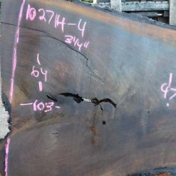 Goby Walnut Oregon Black Walnut Slab 102714-04