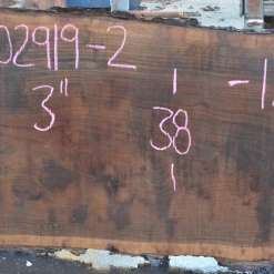 Goby Walnut Products 102919-02 Black Walnut Slab Green Slabs