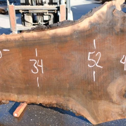 Goby Walnut Products Green Slabs 102919-04 Black Walnut Slab