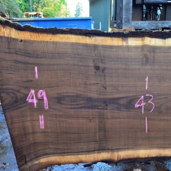 Goby Walnut Products Green Slabs Oregon Black Walnut Slab 103117-09