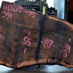 Goby Walnut Oregon Black Walnut Slab 110215-15