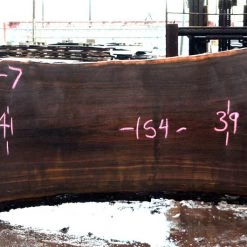 Goby Walnut Oregon Black Walnut Slab 110315-07 Green Slabs