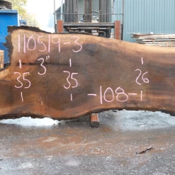 Goby Walnut Green Slabs 110519-03 Oregon Black Walnut