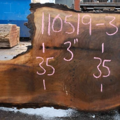 Goby Walnut Green Slabs 110519-03 Oregon Black Walnut