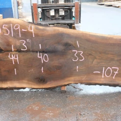 Goby Walnut Green Slabs 110519-04 Oregon Black Walnut