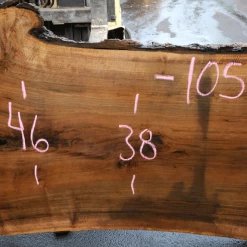Goby Walnut 110519-09 Oregon Black Walnut Green Slabs