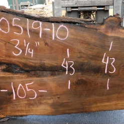 Goby Walnut Green Slabs 110519-10 Oregon Black Walnut