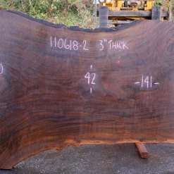 Goby Walnut 110618-02 Oregon Black Walnut Slab