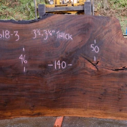 Goby Walnut 110618-03 Oregon Black Walnut Slab