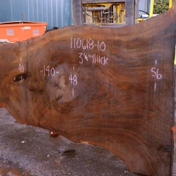 Goby Walnut 110618-10 Oregon Black Walnut Slab