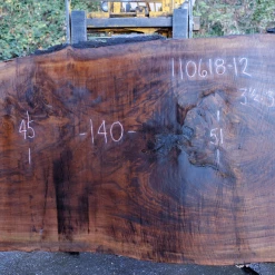Goby Walnut Green Slabs 110618-12 Oregon Black Walnut Slab