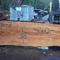Goby Walnut Green Slabs Oregon Fir Slab 110816-07