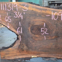 Goby Walnut 111319-03 Oregon Black Walnut Green Slabs
