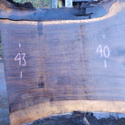 Goby Walnut 111518-04 Oregon Black Walnut Slab Green Slabs