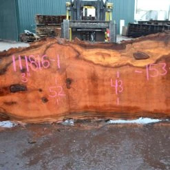 Goby Walnut Green Slabs Oregon Redwood Slab 111816-01