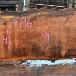 Goby Walnut Oregon Redwood Slab 111816-11