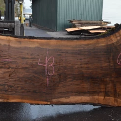 Goby Walnut Products Green Slabs Oregon Black Walnut Slab 120319-09