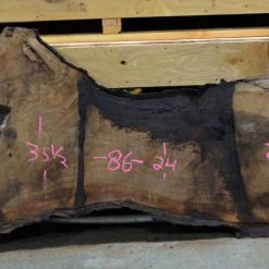 Goby Walnut Oregon Black Walnut Slab 121013-01