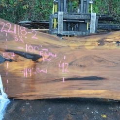 Goby Walnut 122118-02 Elm Slab Green Slabs