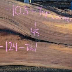 Goby Walnut Green Slabs 122118-06 Elm Slab