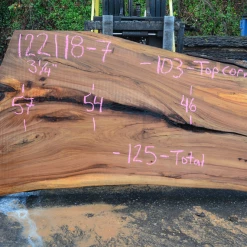 Goby Walnut 122118-07 Elm Slab Green Slabs
