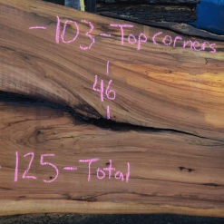 Goby Walnut 122118-07 Elm Slab Green Slabs