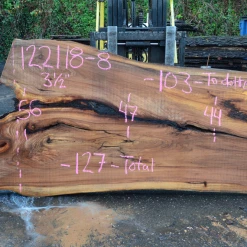 Goby Walnut 122118-08 Elm Slab Green Slabs