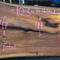 Goby Walnut 122118-08 Elm Slab Green Slabs