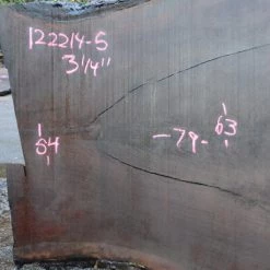 Goby Walnut Oregon Black Walnut Slab 122214-05