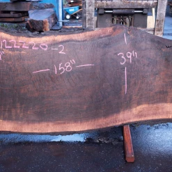 Goby Walnut Products Green Slabs Oregon Black Walnut Slab 122220-02