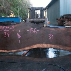 Goby Walnut Products Oregon Black Walnut Slab 122220-03