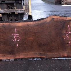 Goby Walnut Products Oregon Black Walnut Slab 122220-05