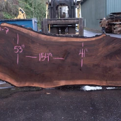 Goby Walnut Products Oregon Black Walnut Slab 122220-07 Green Slabs