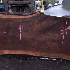 Goby Walnut Products Oregon Black Walnut Slab 122220-07 Green Slabs