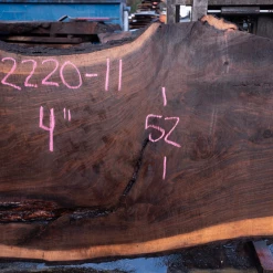 Goby Walnut Products Oregon Black Walnut Slab 122220-11 Green Slabs