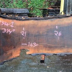 Goby Walnut Oregon Black Walnut Slab 122314-01