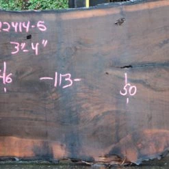 Goby Walnut Green Slabs Oregon Black Walnut Slab 122414-05