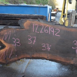 Goby Walnut Products Oregon Black Walnut Slab 122619-02 Green Slabs