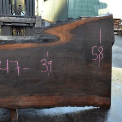 Goby Walnut Products Oregon Black Walnut Slab 122619-02 Green Slabs