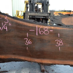 Goby Walnut Products Oregon Black Walnut Slab 122619-03 Green Slabs