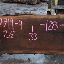 Goby Walnut Products Oregon Black Walnut Slab 122719-04 Green Slabs