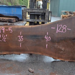 Goby Walnut Products Green Slabs Oregon Black Walnut Slab 122719-05